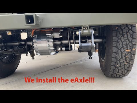 Видео: Установка eAxle