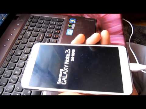 Видео: Samsung Galaxy Note 3 (N 900) висит на заставке