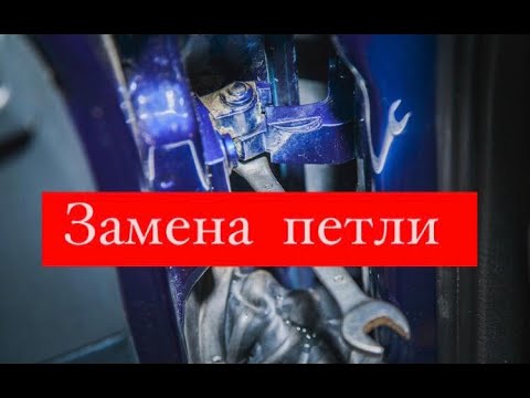 Видео: Замена дверной петли Skoda  Octavia