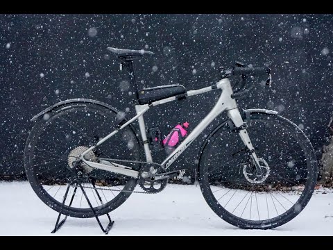 Видео: Merida Silex 300 Gravel. Winter. Зимняя езда.