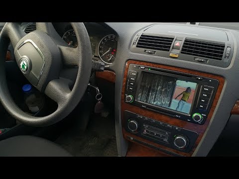 Видео: Штатная Android-магнитола для Skoda Octavia A5