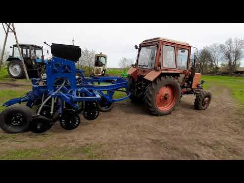 Видео: No-Till .Первый посев сои самодельной НОУ ТИЛЛ сеялкой.