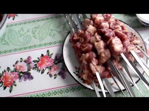 Видео: шашлык из утки