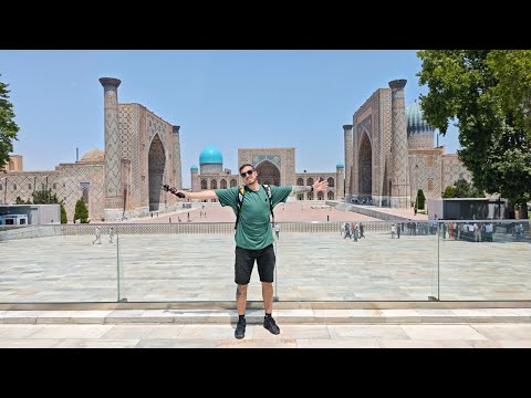 Видео: Узбекистан. Самарканд. (+ бонус Чиноркент)