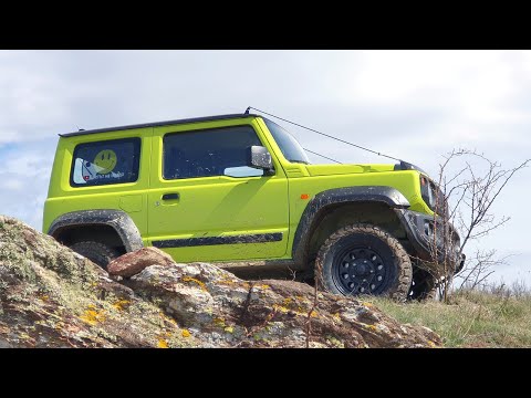 Видео: До вр. Арамлиец (1196 м.н.в.) с моето Suzuki Jimny - 18 април 2025г.