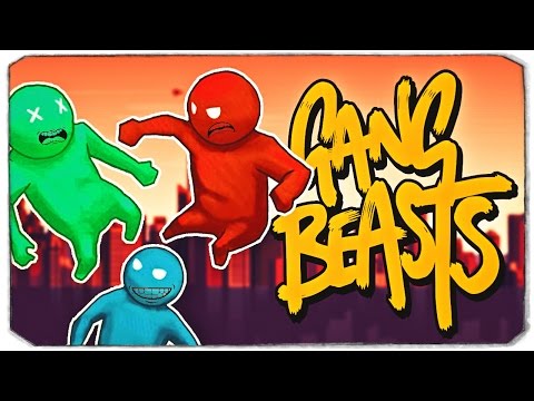 Видео: GANG BEASTS: Контейнера угара :D