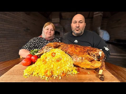 Видео: Настоящий кавказский ужин: ягнёнок с рисом из печи