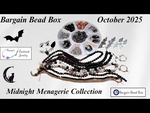 Видео: Коробка для бусин по выгодной цене | Октябрь 2025 | Коллекция «Полуночный зверинец» #bargainbeadb...