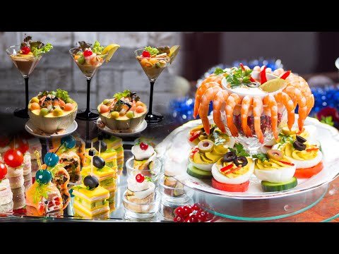 Видео: Рецепты для новогодней вечеринки. Фруктовый коктейль, закуски и вкусная чашка. Новогодняя вечеринка