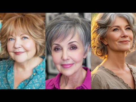 Видео: СТРИЖКА ДЛЯ ЖЕНЩИН 50+ 60+ 70+ - ЖЕНСКАЯ СТРИЖКА