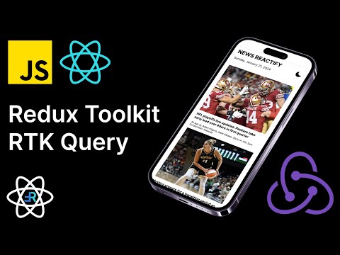 Видео: React Новости. Подключаем Redux Toolkit и RTK Query. React приложение новостей. [14]