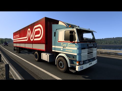 Видео: 1188 / ETS 2 1.55 / SCANIA 142H V8 / Русская сборка.