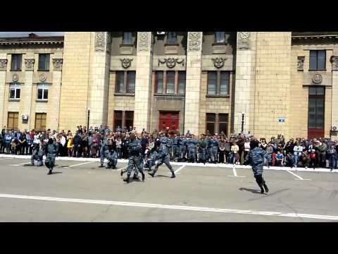 Видео: Беркут. Показательное выступление 2-05-2015