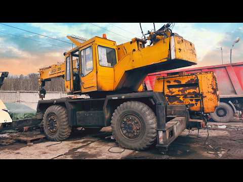Видео: Редкий самоходный кран /  Сложная загадка