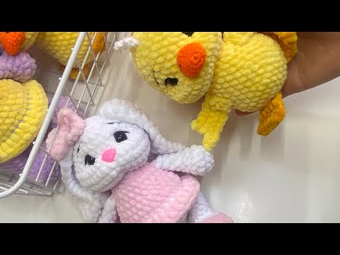 Видео: ВязоВлог/навязала🐣🧸 #игрушкикрючком #амигуруми