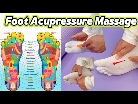 Видео: Естественное ИСЦЕЛЕНИЕ с помощью акупрессуры стоп Тайцзи и самомассажа | Рефлексотерапия стоп