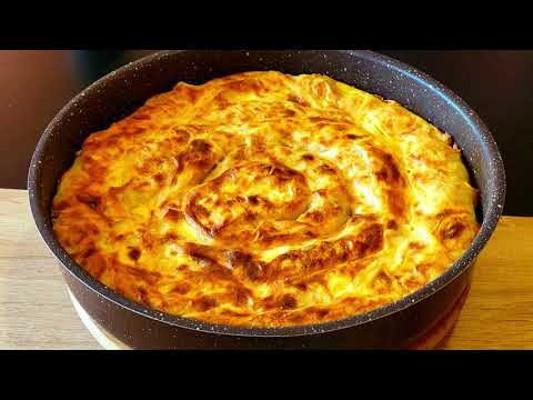 Видео: Разкошна и много обичана у дома, вкусна Баница с кайма!