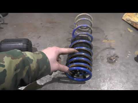 Видео: Установка пневмоподвески вторая попытка, работа над ошибками Ваз 1111 Ока