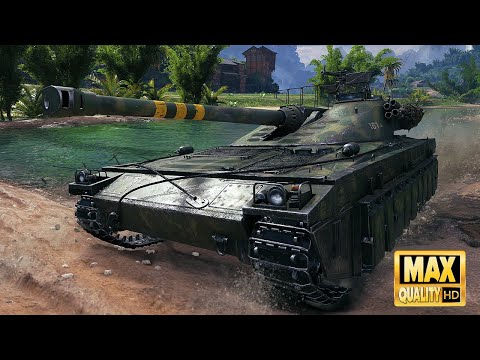 Видео: UDES 15/16: Захватывающий экшен на Жемчужной реке - World of Tanks