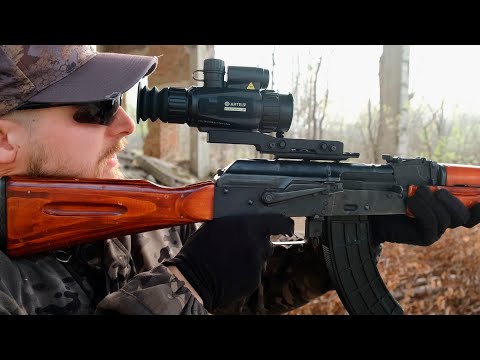 Видео: Купил тепловизионный прицел Artelv Electron 3.4x 35мм 384x288 LRF. Распаковка и Обзор💪