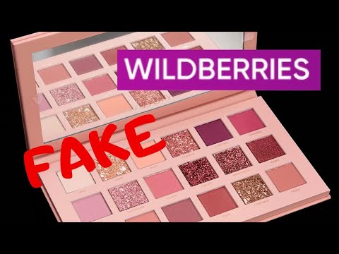 Видео: Паль на Wildberries // Сравним Huda Beauty New Nude оригинал и фейк