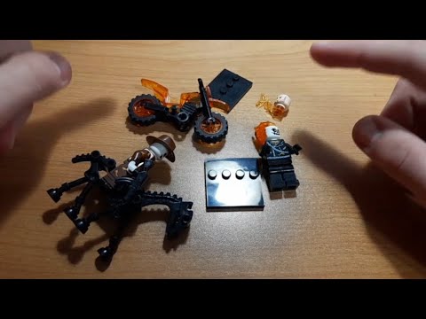 Видео: Обзор на минифигурку призрачный всадник