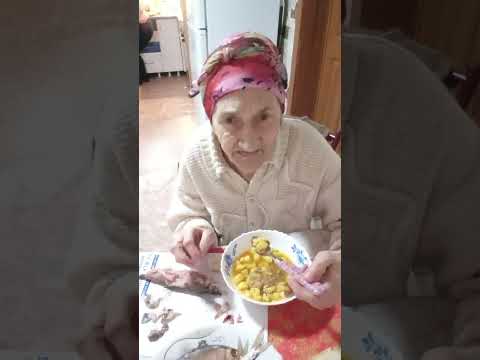 Видео: обед пелядь,картошечка.