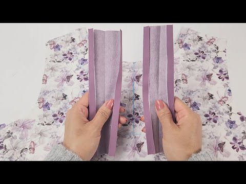 Видео: Не забудьте эту технику шитья планок, если хотите стать портным.