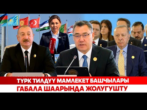 Видео: Түрк тилдүү мамлекет башчылары Габала шаарында жолугушту