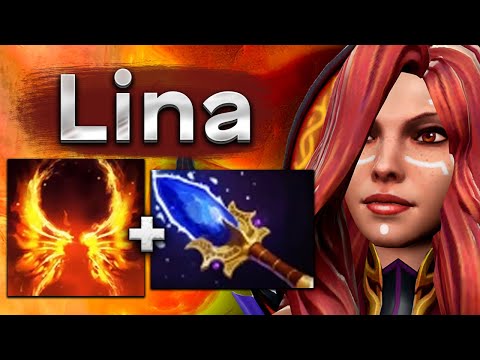 Видео: Магическая Лина против топ 1 ранга! - NothingToSay Lina 7.33 DOTA 2