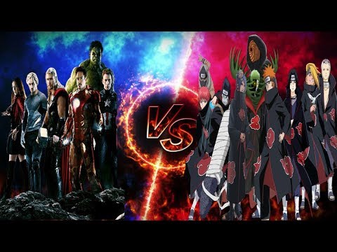 Видео: Мстители УНИЧТОЖАЮТ Акатсуки | Альтернативная версия видео AniZoro