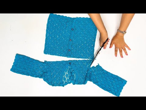 Видео: Определенное преображение ручного вязания, сорвавшегося с подмышек | Обязательно посмотрите это