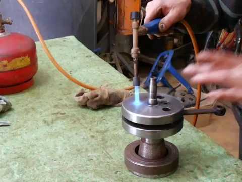 Видео: распрессовка коленвала Минск (часть 1) Технология правильного ремонта