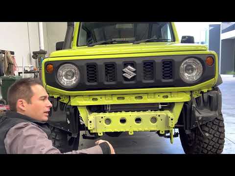 Видео: Видео установки, руль Predator на Suzuki Jimny JB74 2022 года.