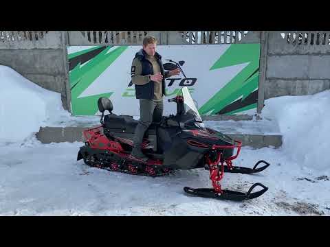 Видео: Снегоход IKUDZO Hunter 650LK 22л.с.