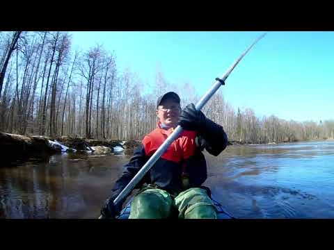 Видео: С ледоходом по Керженцу. Полная версия.