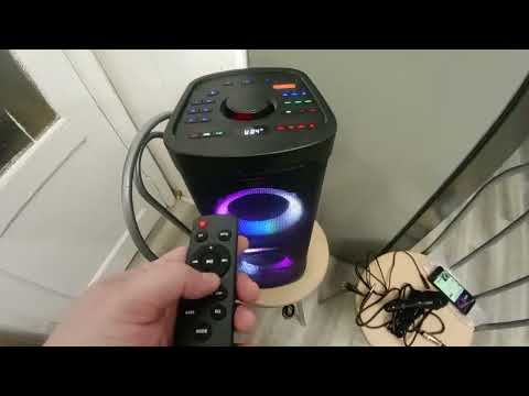 Видео: колонка fiero Hope 100 FR950, 160вт