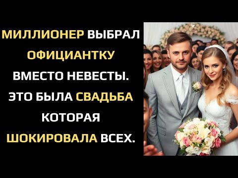 Видео: МИЛЛИОНЕР ВЫБРАЛ ОФИЦИАНТКУ ВМЕСТО НЕВЕСТЫ. ЭТО БЫЛА СВАДЬБА КОТОРАЯ ШОКИРОВАЛА ВСЕХ...