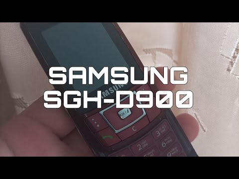 Видео: Обзор про Samsung SGH-D900