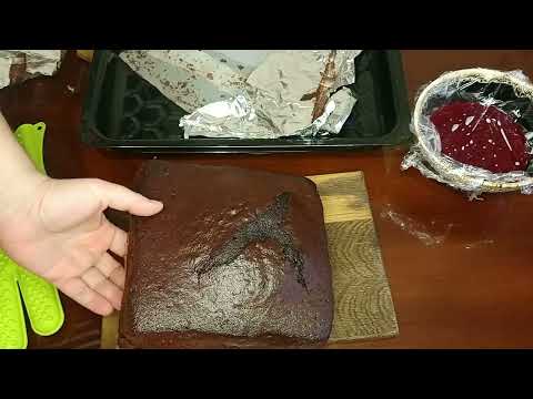 Видео: Шоколадний бісквіт на кип’ятку