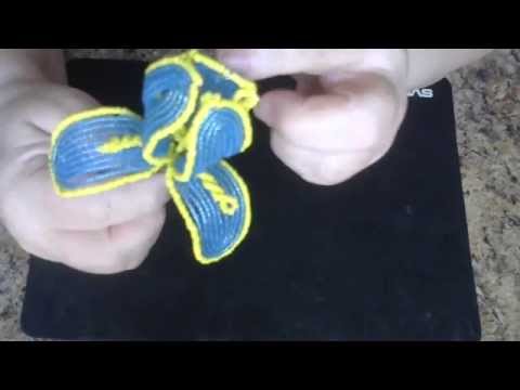 Видео: Ирис из бисера. Мастер - класс. Бисероплетение.