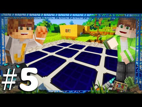 Видео: ДЕЛАЕМ ПОЛЕ ИЗ СОЛНЕЧНЫХ ПАНЕЛЕЙ! ВЕРНУЛИ К РАБОТЕ ВЕТРЯК ТЕХНОПРИКЛЮЧЕНИЯ В MINECRAFT LP #5