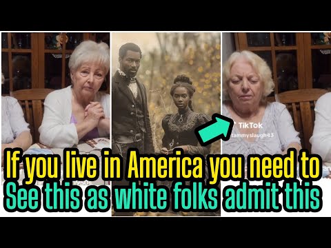 Видео: Это не просто осталось сегодня, чернокожие американцы. Вот что мы сделали, белые признают.