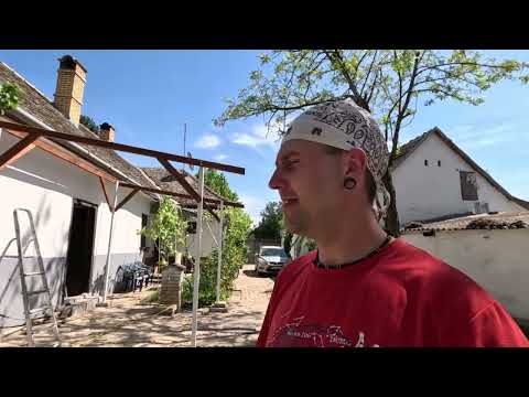 Видео: Строю навес | I'm building a shed