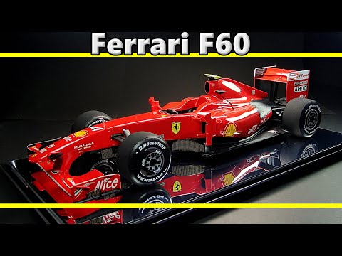 Видео: Ferrari F60 / TAMIYA 1/20 Formula1 / Масштабная модель / Кими Райкконен / F1