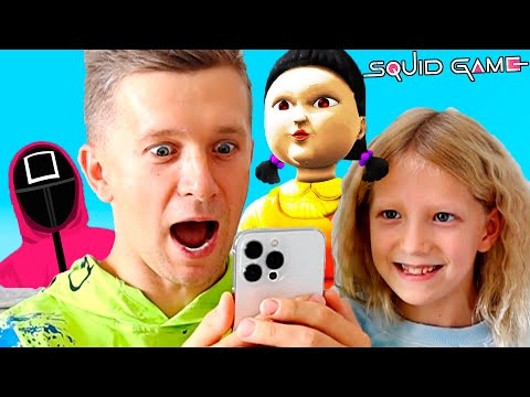 Видео: РЕАКЦИЯ на ИГРЫ в КАЛЬМАРА в ТИК-ТОК!