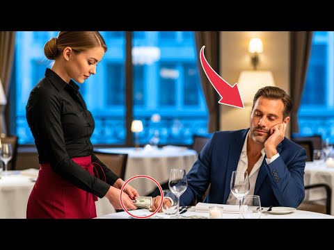 Видео: Миллиардер проверяет официантку в ресторане | её ответ застал его врасплох!