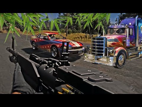 Видео: Кола, Камион и БАМБУК! - Far Cry 5 #4