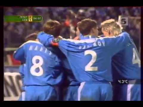 Видео: Зенит – АЕК, Кубок УЕФА 2004/2005, 5-1