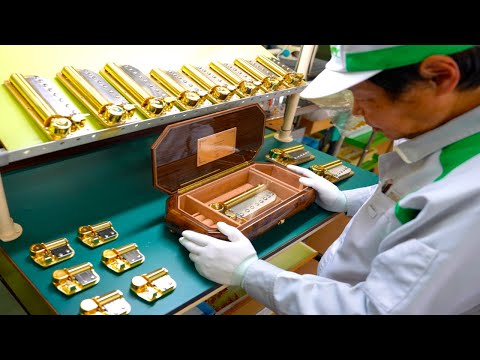Видео: Процесс изготовления качественной музыкальной шкатулки. Единственная фабрика по производству музыкал